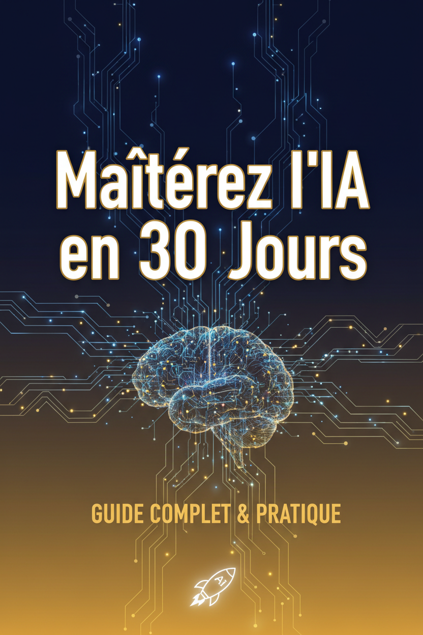 Maîtrisez l'IA en 30 Jours - couverture de l'ebook